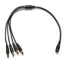 DC 1 Female to 4 Male Power Splitter Cable Y Adapter for CCTV New HhDDB.AU