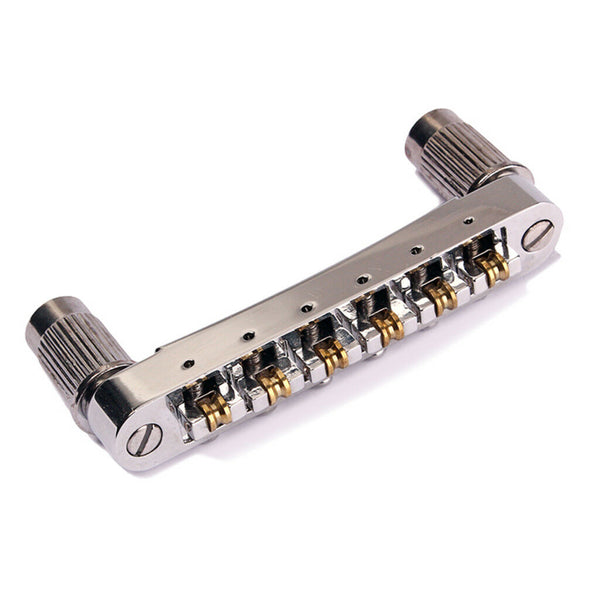 Roller Saddle Bridge Tailpiece Stop Bar for LP SG Gibson Guitar