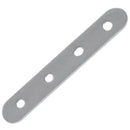10 Pcs Stainless Steel Flat Straight Brace Brackets Mending Plates Repair F