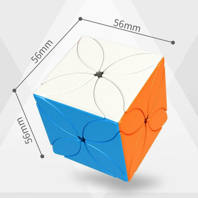 Creative Magic Speed Smooth Cube Stress Relief Toys Kids IQ Game 4 Leaves