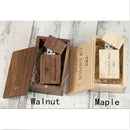 8 GB USB 2.0 Stick Flash Drive U Disk Data Storage with Walnut Wood Gaine