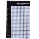 145x90mm Magnetic Screw Mat Memory Chart Work Pad Mobile Phone Repair Tools