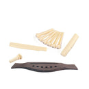 Acoustic Guitar Rosewood Bridge+Bone Bridge