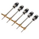 Durable 5pcs Cellos Bow Frog Screws Musical Instrument Accessory