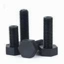 70pc M3 x (6-25mm) Black Plastic Nylon Hexagon Head Cap Set Screw Hex Bolt Kit