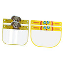4x Children Full Face Shield Guard Go out Face Cover Visor Hat Anti-Fog