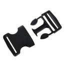 1 1/2" Replacement Belt Connecting Black Plastic Quick Release Buckle