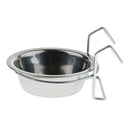 Bird Feeder No Assembly Stainless Steel Bowl Haning Dish Cage Accessories