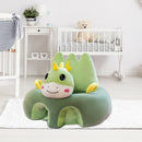 Cute Baby Sofa Cover Learning to Sit Seat Feeding Chair Case N/Cotton (C)