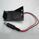 2PCS New 9V Battery Holder Box Case Wire Plug 5.5*2.1mm for Arduino Hn