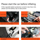 12V Portable Car Electric Inflator Pump Air Compressor 80PSI Electric Tire  G4P5