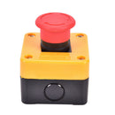 Red Mushroom Cap 1NO 1NC DPST Emergency Stop Push Button Switch AC 660V 10A S lj
