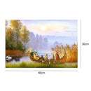 5D DIY Diamond Painting Boat Women Kids Cross Stitch Embroidery Mosaic Kits