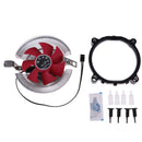 12V 7.5cm Hydraumatic CPU Cooler Fan Heatsink Radiator for Intel LGA 1155