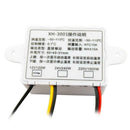 220V 10A Digital LED Thermostat Temperature Controller Switch +NTC Sensor