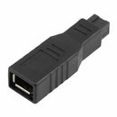 Firewire Converter External B Adapter Computer Accessory Male Female 9 To 6 Pin
