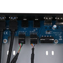 Desktop Optic Front Panel USB Hubs With Dual USB3.0&USB2.0 & HD AUDIO