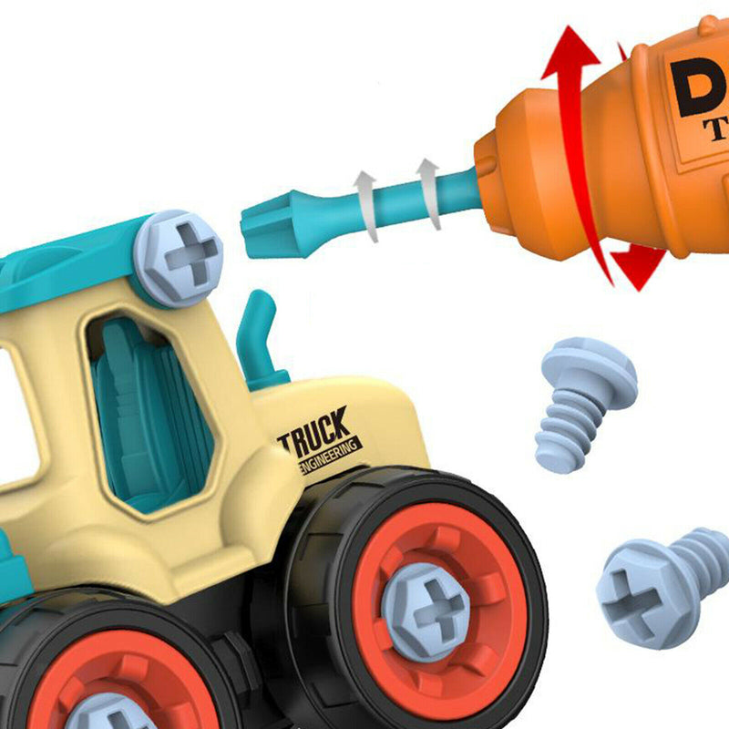 Nut Disassembly Loading Unloading Engineering Truck, Excavator, Bulldozer ,Kids