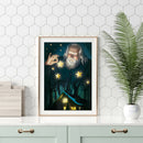 DIY Drill Picture Mosaic Kit Full Painting 5D Star God Round Diamond Craft