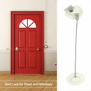 Aluminum Alloy Door Window Lock Child Safety Door Security Lock (White) A
