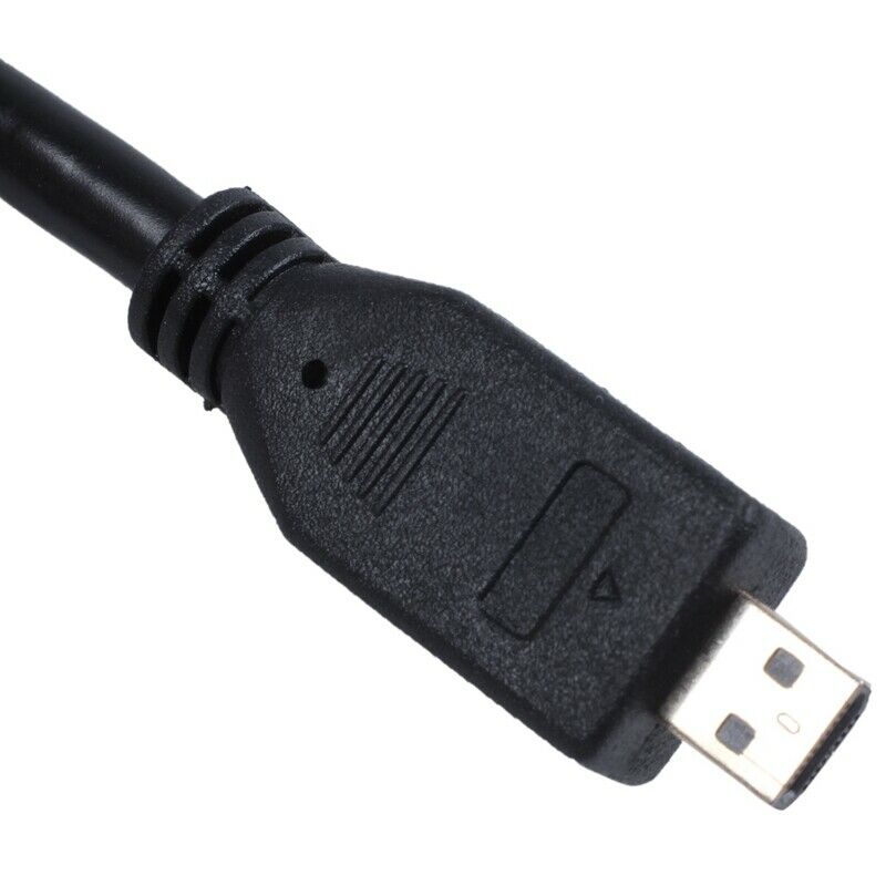 1.5m/5ft mini HDMI (D) to HDMI (A) HD TV Cable Male to Male for GoPro HD HE