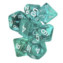 7Pcs/set Plastic Polyhedral Dice For DND RPG MTG Role Playing TRPG Game With Bag