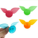 Colorful Leaf Toothbrush Razor Wall Holder Suction Cup Sucker Bathroom 4pcs Mini