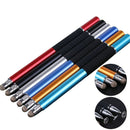 2in1 Capacitive Fine Point-Round Thin Tip Touch Screen Stylus Pen For phone OZ