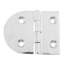 81 x 64mm Flush Hinges 316 Stainless Steel Polished for Boat Marine Door