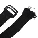 Men Women Unisex Thick Canvas Web Woven Stretch Braided Belt With D-Ring Cl