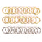 100pcs/Set Hair Braid Dreadlock Beads Braiding Hair Extension Accessorie â„–#