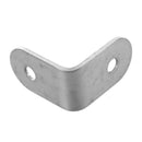 10 pieces Stainless Steel Round Corner angle iron shelves Two Holes 25 x 25 G9Y5