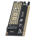 M.2 NVMe SSD NGFF TO PCI-e 3.0 X16 adapter M-Key interface card Full speed
