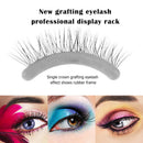 10pcs Silicone False Lashes Display Strip Grafting Planting Eyelash Show Board
