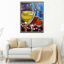 5D DIY Full Drill Diamond Painting Wine Embroidery Mosaic Craft Kit Decor