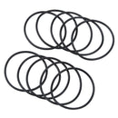 10 Pcs 40mm x 44mm x 2mm Nitrile Rubber Sealing O Ring Gasket Washer