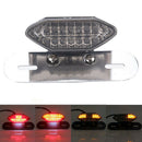 16 LED Motorcycle Quad ATV Turn Signal Brake License Plate Integrated Tail LigOZ