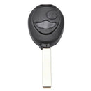 Uncut Blade Blank Remote Car Keyless Key Shell Fob Case for BMW Mini Cooper H2L7