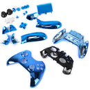 Blue Metal Plated Full Housing Shell Case Button Parts for Xbox One Controller