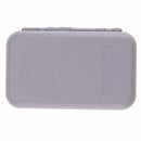 Mini Portable Fishing Tackle Box Waterproof ABS Plastic Foam Fly Fishing Lu P4P7