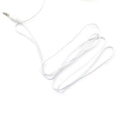 Mini White Dual Stereo 3.5mm Pillow Speaker For MP3 MP4 Player Phone CD Rad ï¼D
