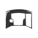 Carbon Fiber Gear Box Electronic Handbrake Panel Cover Interior Accessories