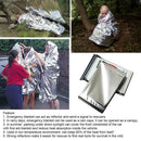 Waterproof Emergency Survival Rescue Blanket Foil Thermal First Aid Curtain