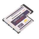 3 Ports USB 3.0 Express Card Express Card Expansion Card for Laptop