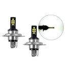 2pcs 1200LM Motorcycle Headlight Bulb High Brightness 3Claws Universal