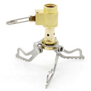 Camping Gas Stove Hiking Cookware Folding Mini Pocket Hunting Stove Split Burner