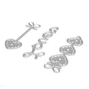3pcs Love Lines Dies Stencil Craft Embossing Cut Die For DIY Scrapbooking