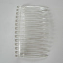 20 x Transparent color Plastic Hair Clips Side Combs Pin Barrettes 70X40mm N4E5