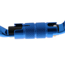 2Set Duty Carabiner Climbing Safety Screw Hook Buckle Keychain Climbing