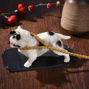 Cute Dog Car Interior Decoration Dashboard Ornament Car Decor-White